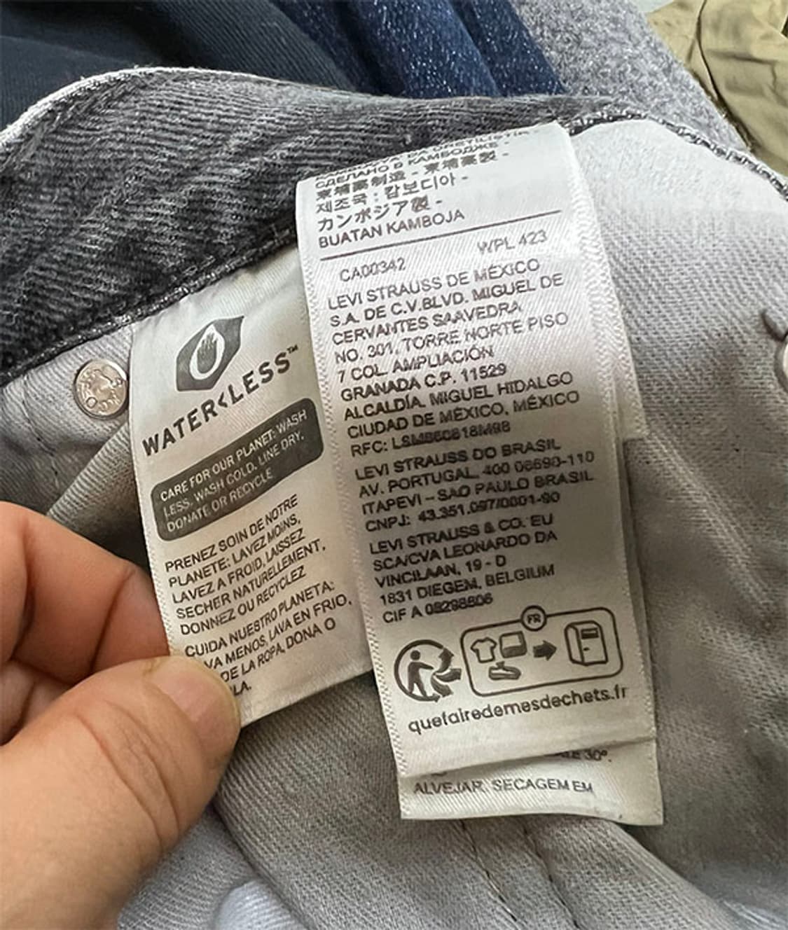 리바이스 실버탭 루즈핏 남자 청바지 추동 M 30 상품이미지6