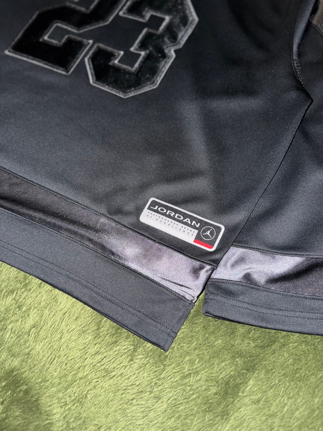 [L] 조던 브루클린 컬리지에이트 하키 저지 블랙 상품이미지5