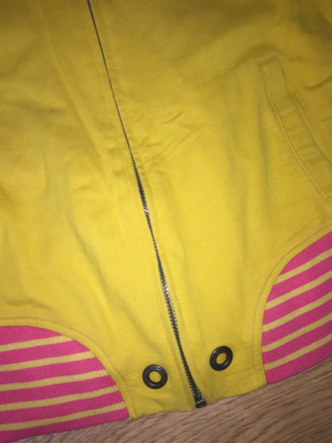 Y2k 레어 디자인 옐로우 셋업 상품이미지3