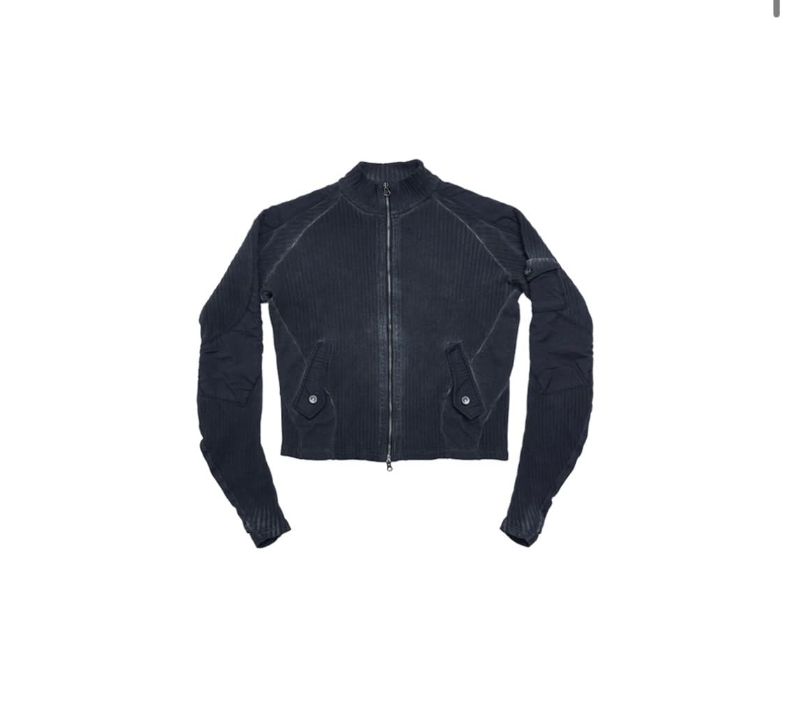 에이시넥틱스 집업 가디건 블랙 L 상품이미지1