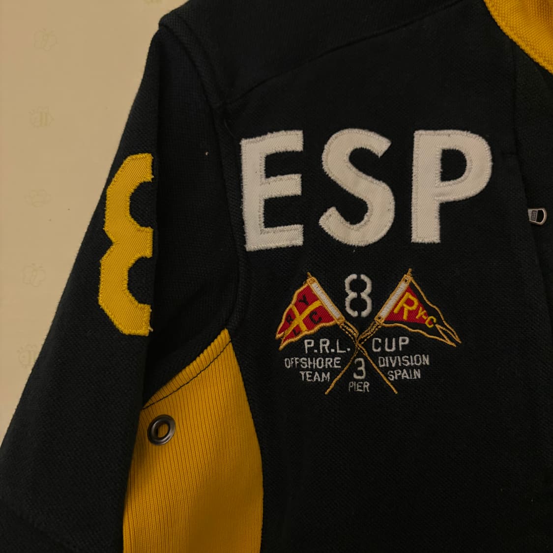 폴로 랄프로렌 빅포니 레이싱 코튼 집업 S 상품이미지3