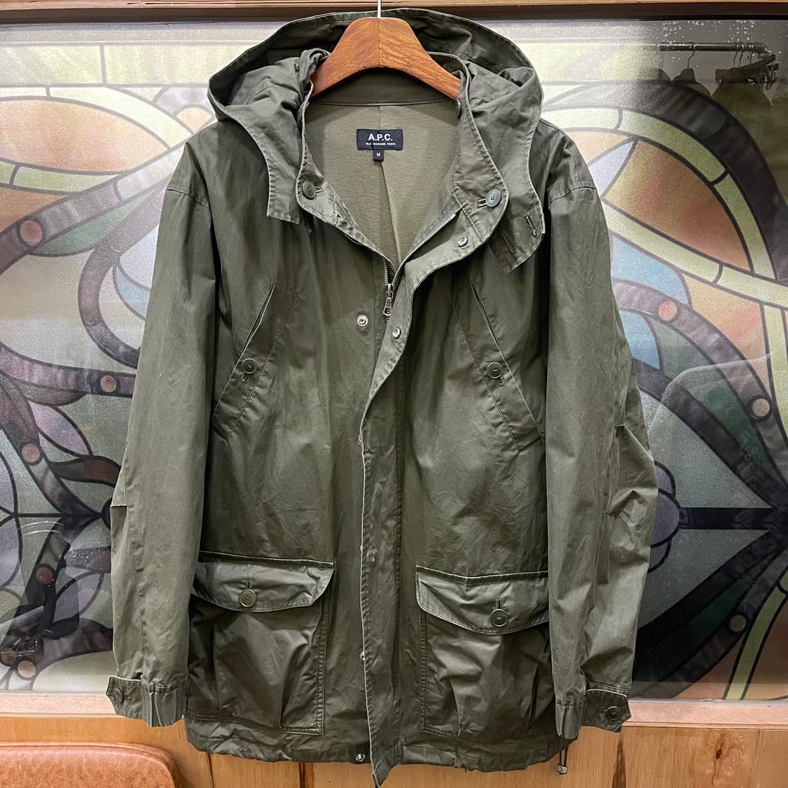 A.P.C 카키 야상 상품이미지1