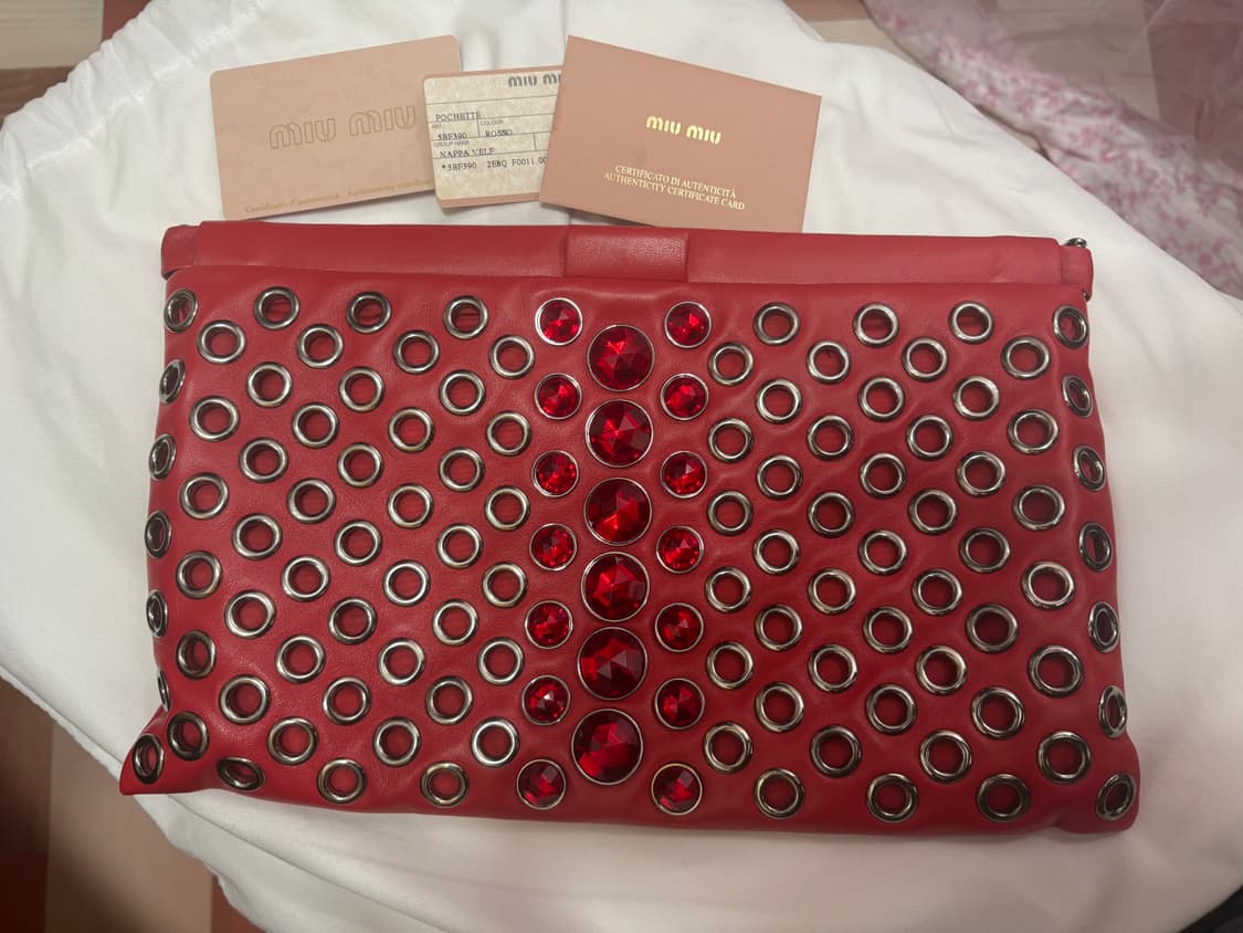 미우미우 클러치백 (정품) 상품이미지1