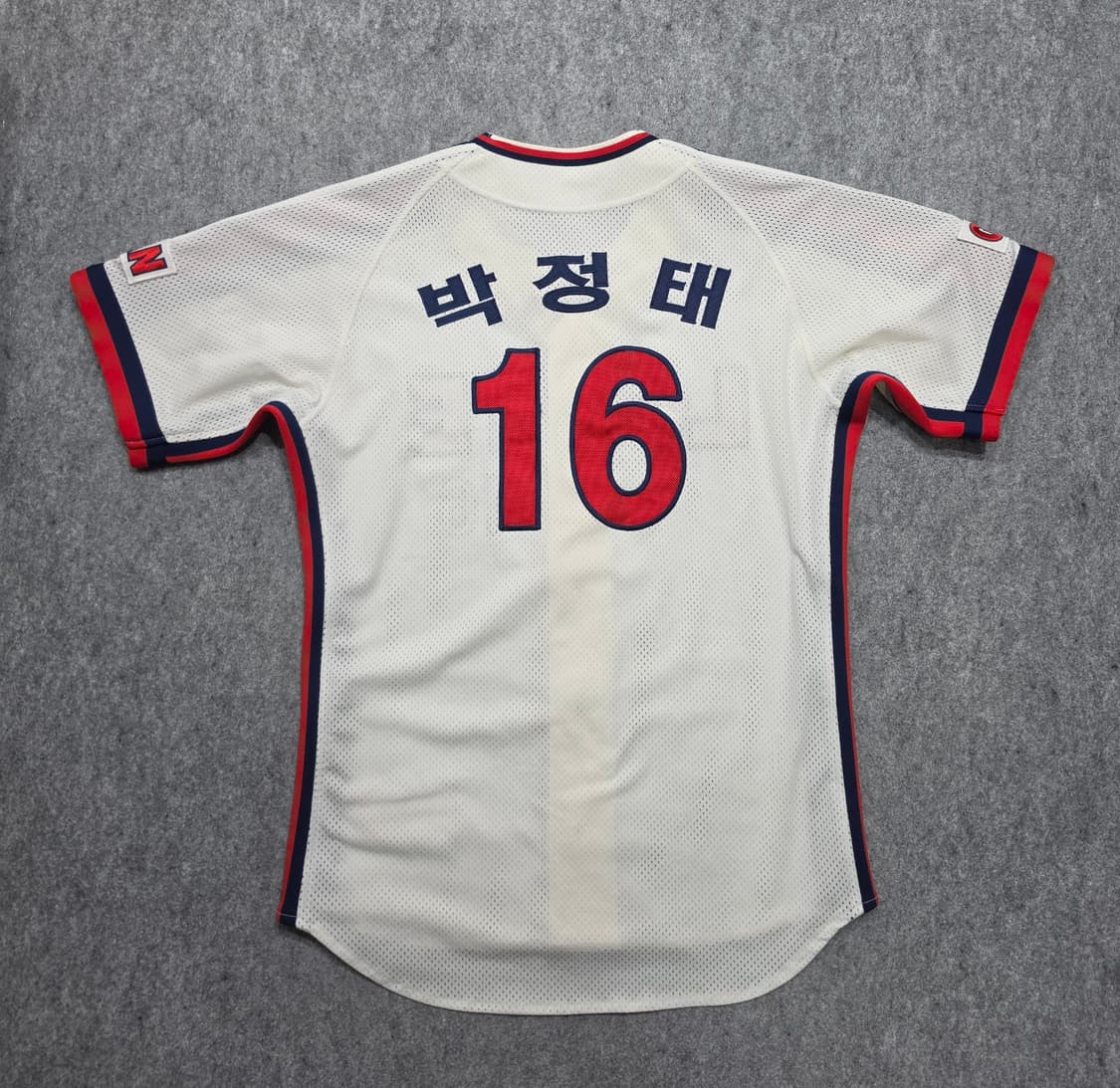 롯데 자이언츠 올드 레트로 박정태 매쉬 야구 반팔 유니폼 져지 95 상품이미지2