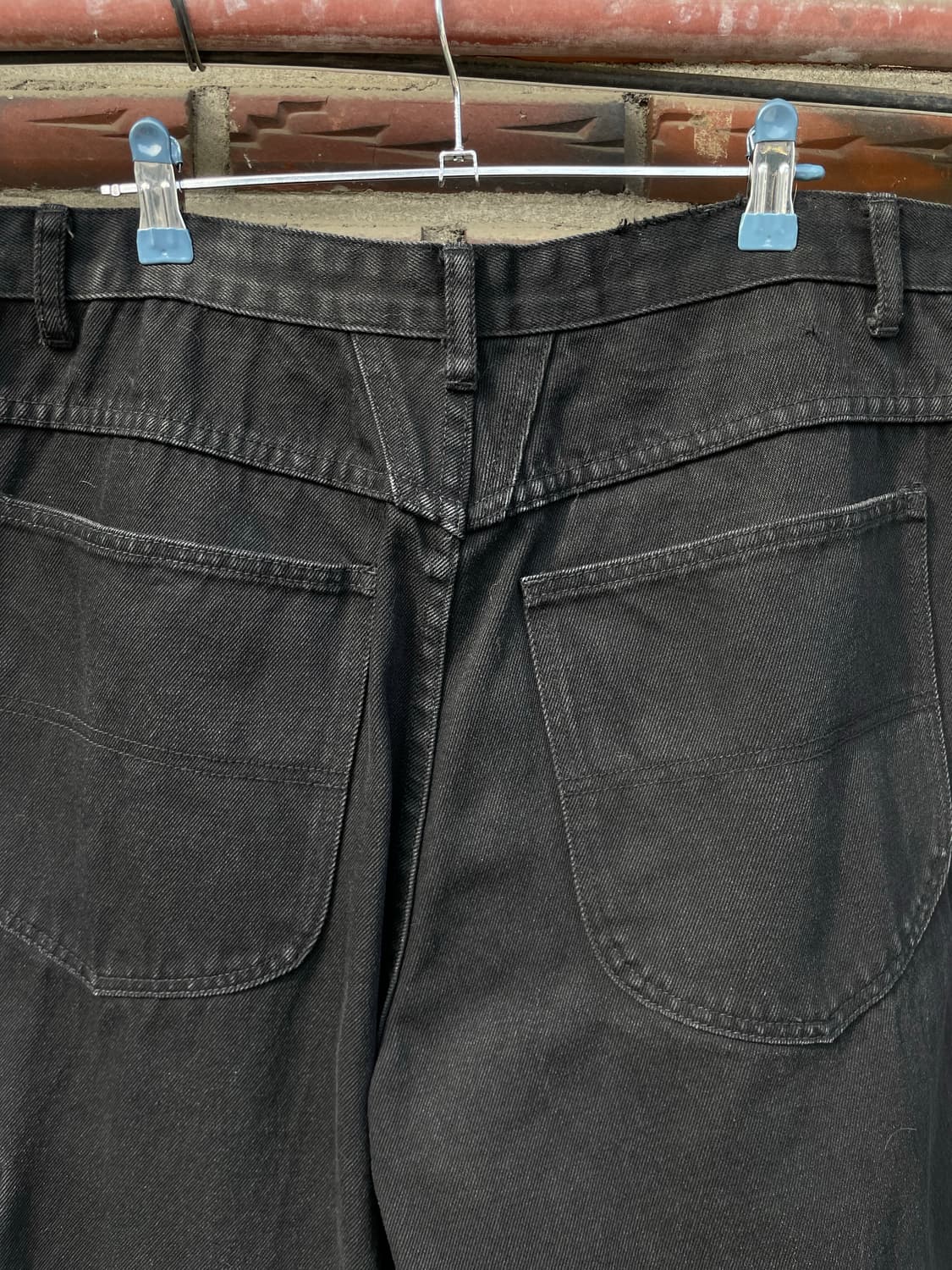 00s 빈티지 블랙 버뮤다 팬츠 상품이미지6