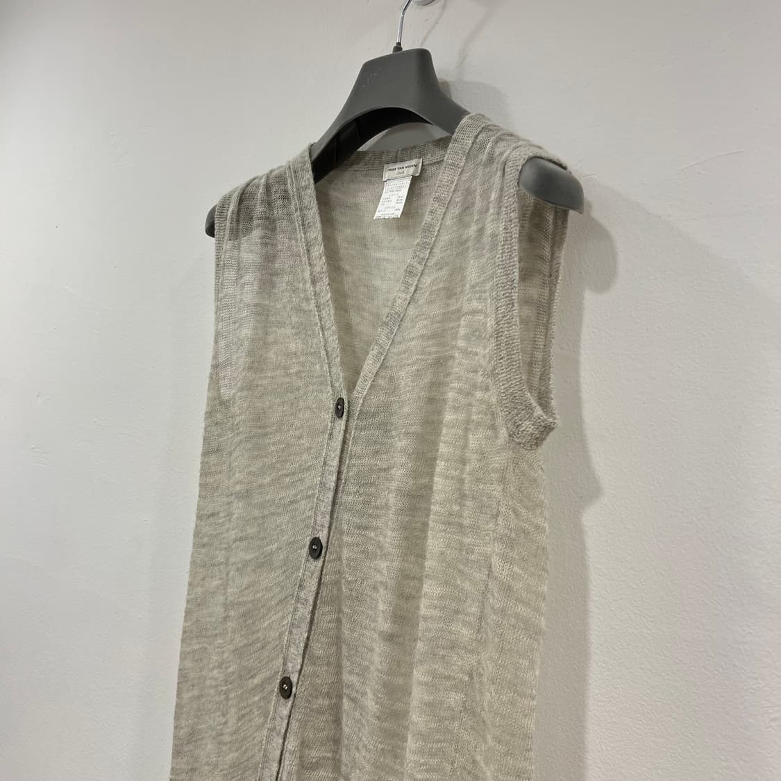 DRIES VAN NOTEN 드리스반 노튼 언발 니트 베스트 상품이미지4