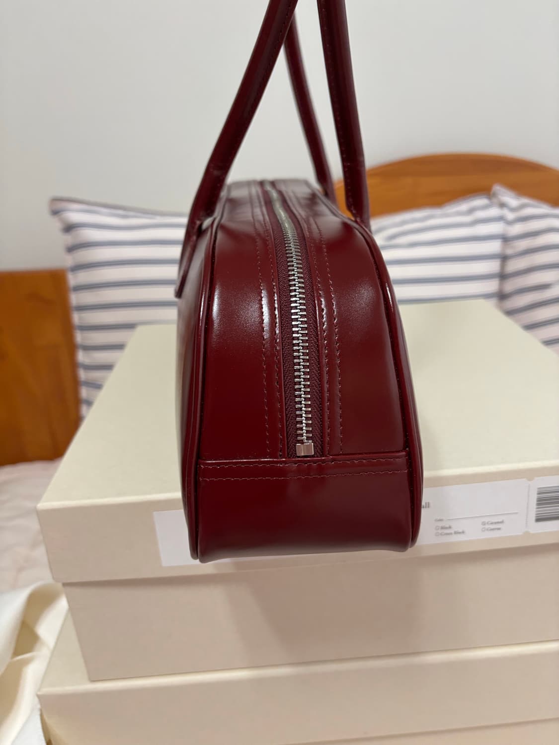 포츠포츠 볼링백 버건디 BOWLING BAG 상품이미지4