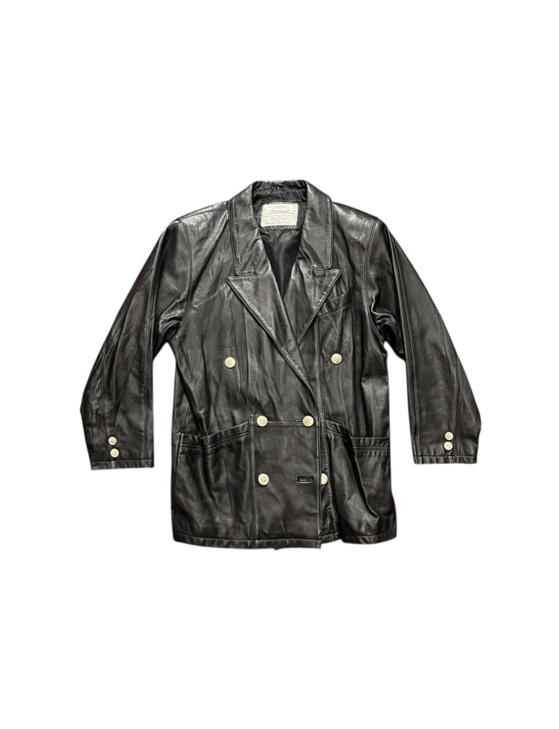 DOUBLE LEATHER COAT 상품이미지1