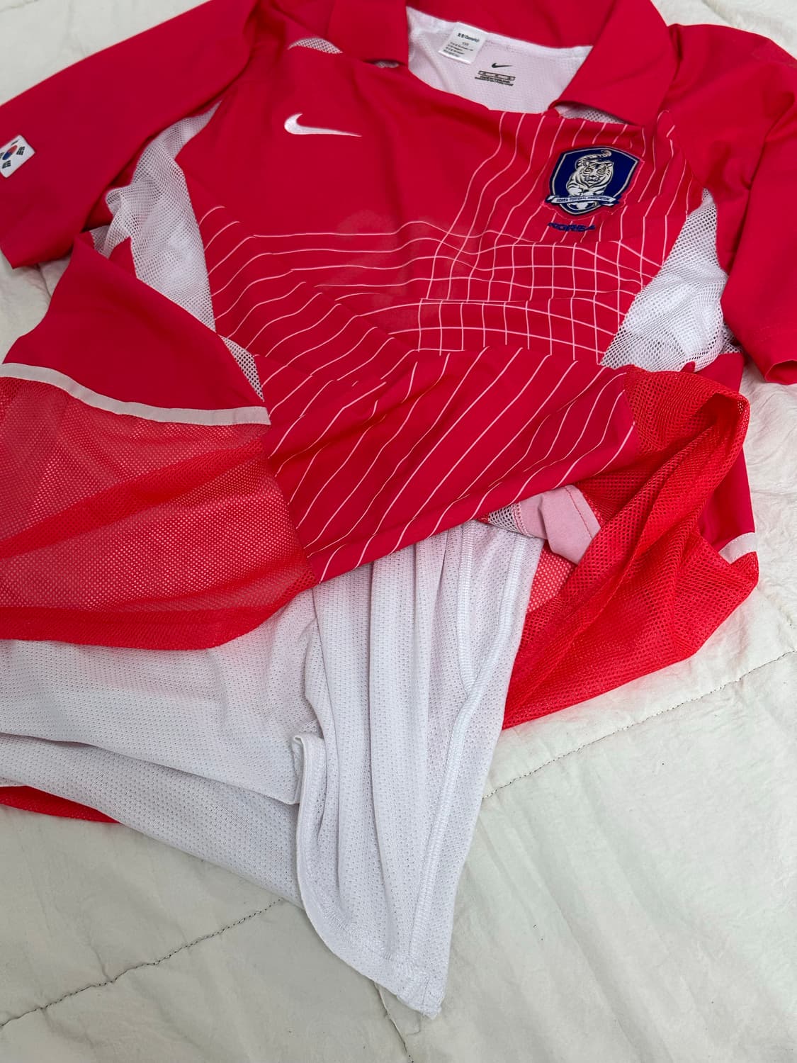 2002 한일 월드컵 국대 나이키 선수 지급용 홍명보 라지 상품이미지4