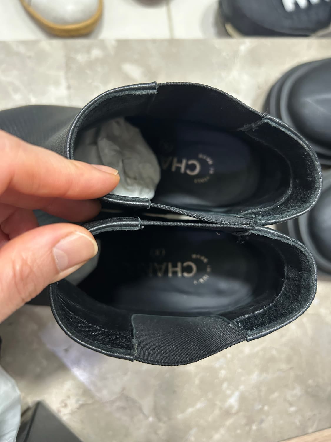 샤넬 앵클부츠 38 상품이미지5