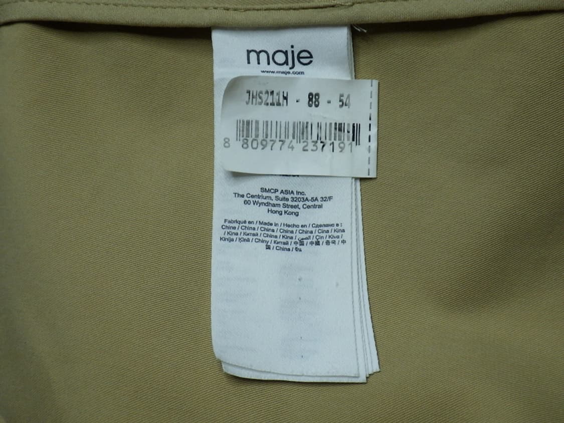 (1사이즈) 마쥬 maje 트렌치 코트 상품이미지8