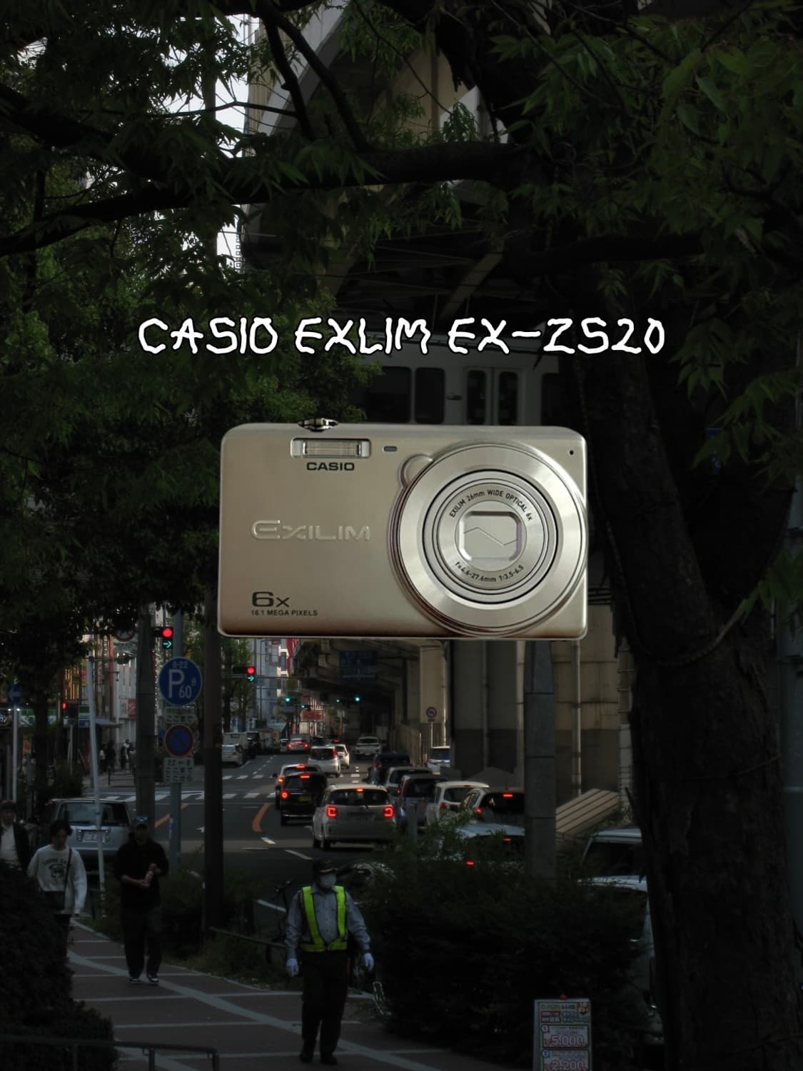 카시오 엑슬림 EX-ZS20 빈티지디카 디지털카메라 상품이미지1