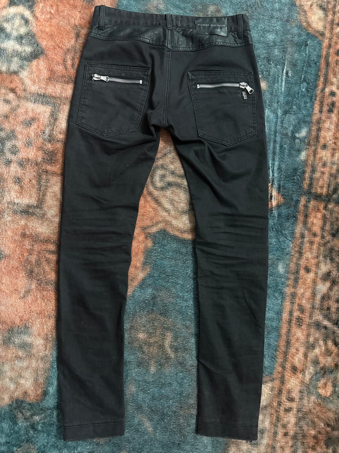 TTF✳️발망 레더 패널 바이커진 상품이미지3