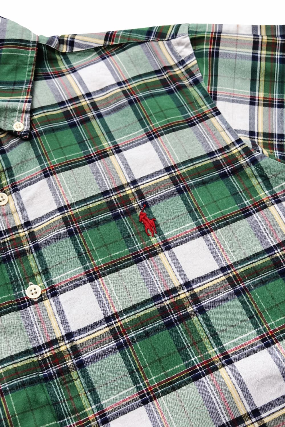 폴로 랄프로렌 옥스포드 체크 셔츠 M 새상품 상품이미지3