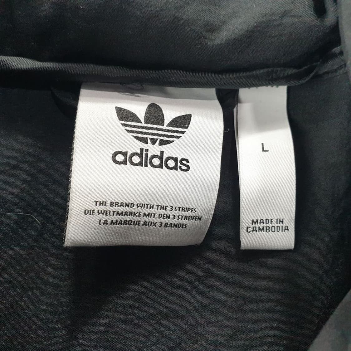 아디다스 블랙 남자 자켓 L N4950 상품이미지4