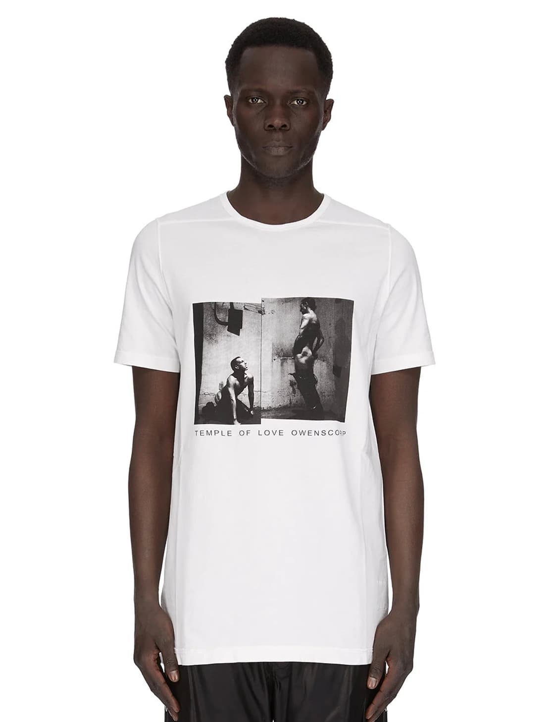 [S,M,L,XL]릭오웬스 다크쉐도우 레벨 티셔츠/화이트 상품이미지1