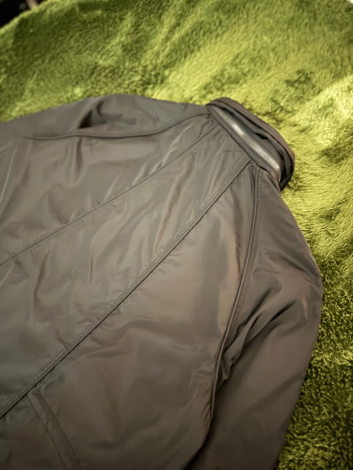 [L] Unaffected 언어펙티드 22FW 트랙 싱글 코트 블랙 상품이미지9