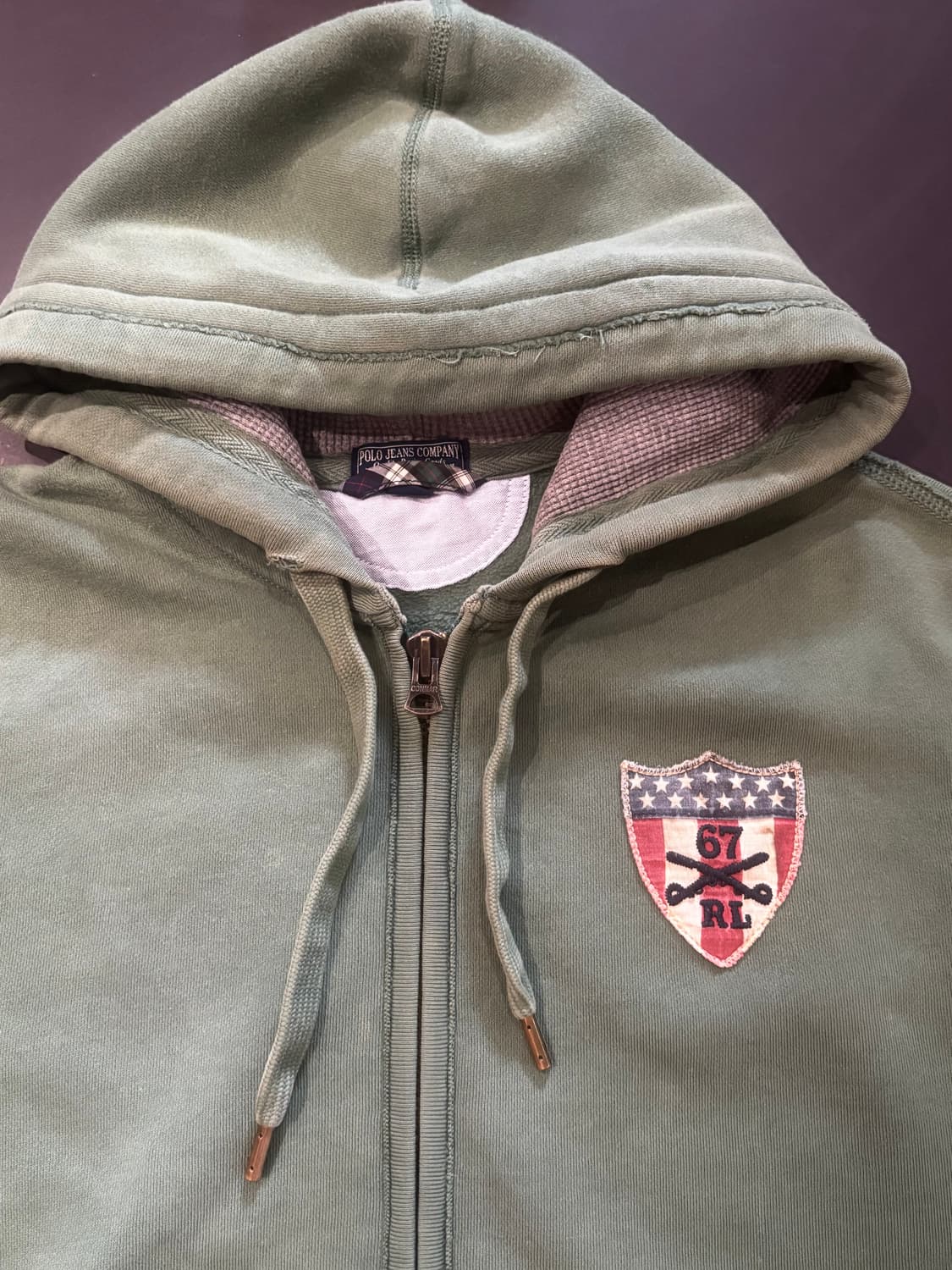 폴로 진스 헤비 후드집업 상품이미지3