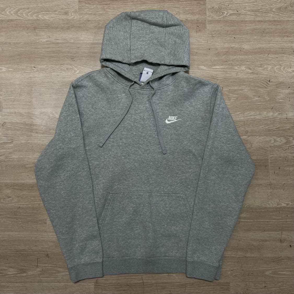 나이키 스우시 로고 기모 후드티 [그레이] M/95 상품이미지1
