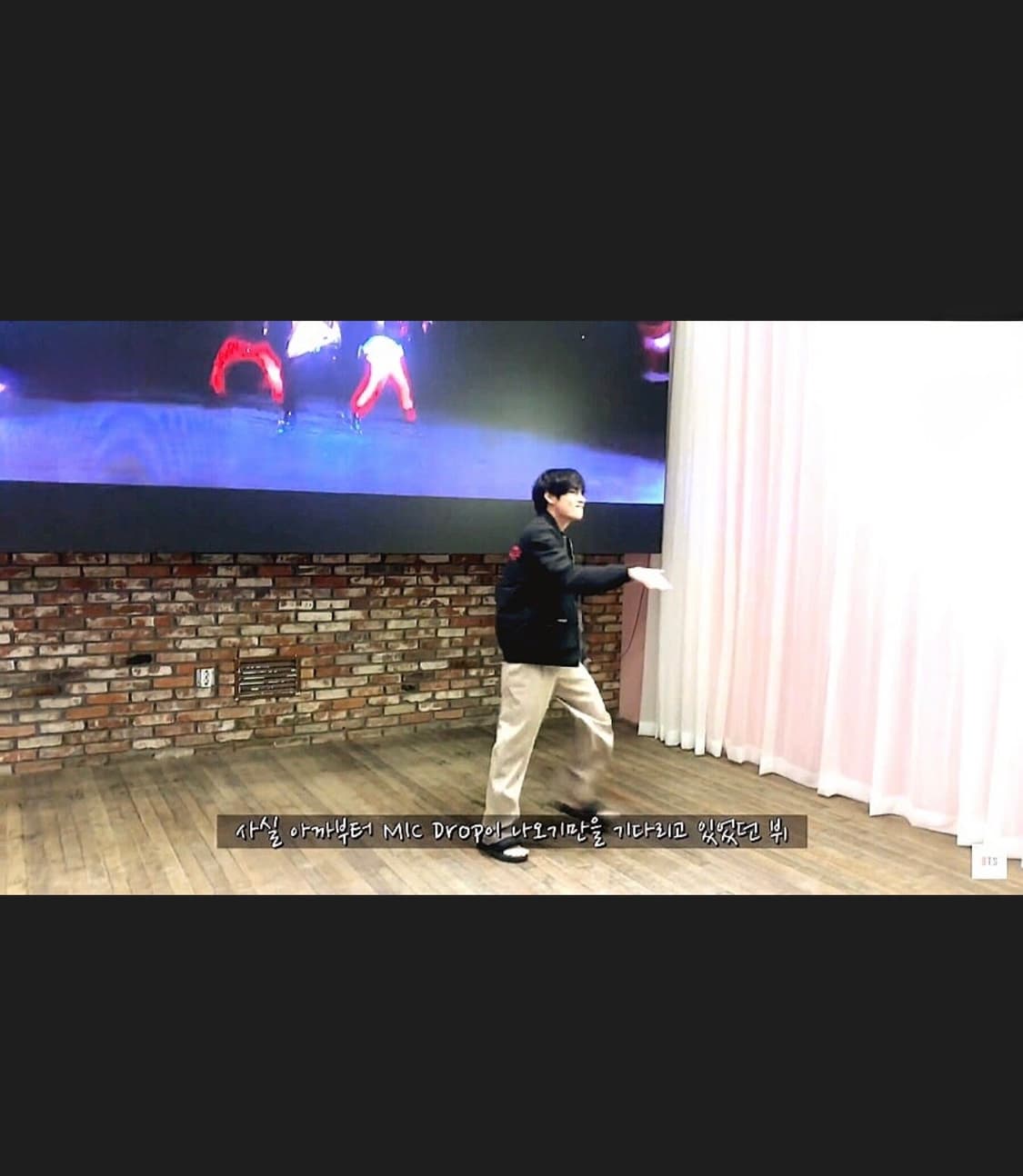 방탄 bts 마이크드롭 항공점퍼 상품이미지2