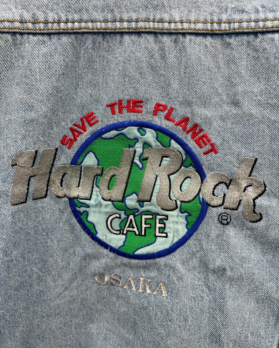 (2XL)90'S HARD ROCK CAFE 청자켓-M1309 상품이미지8