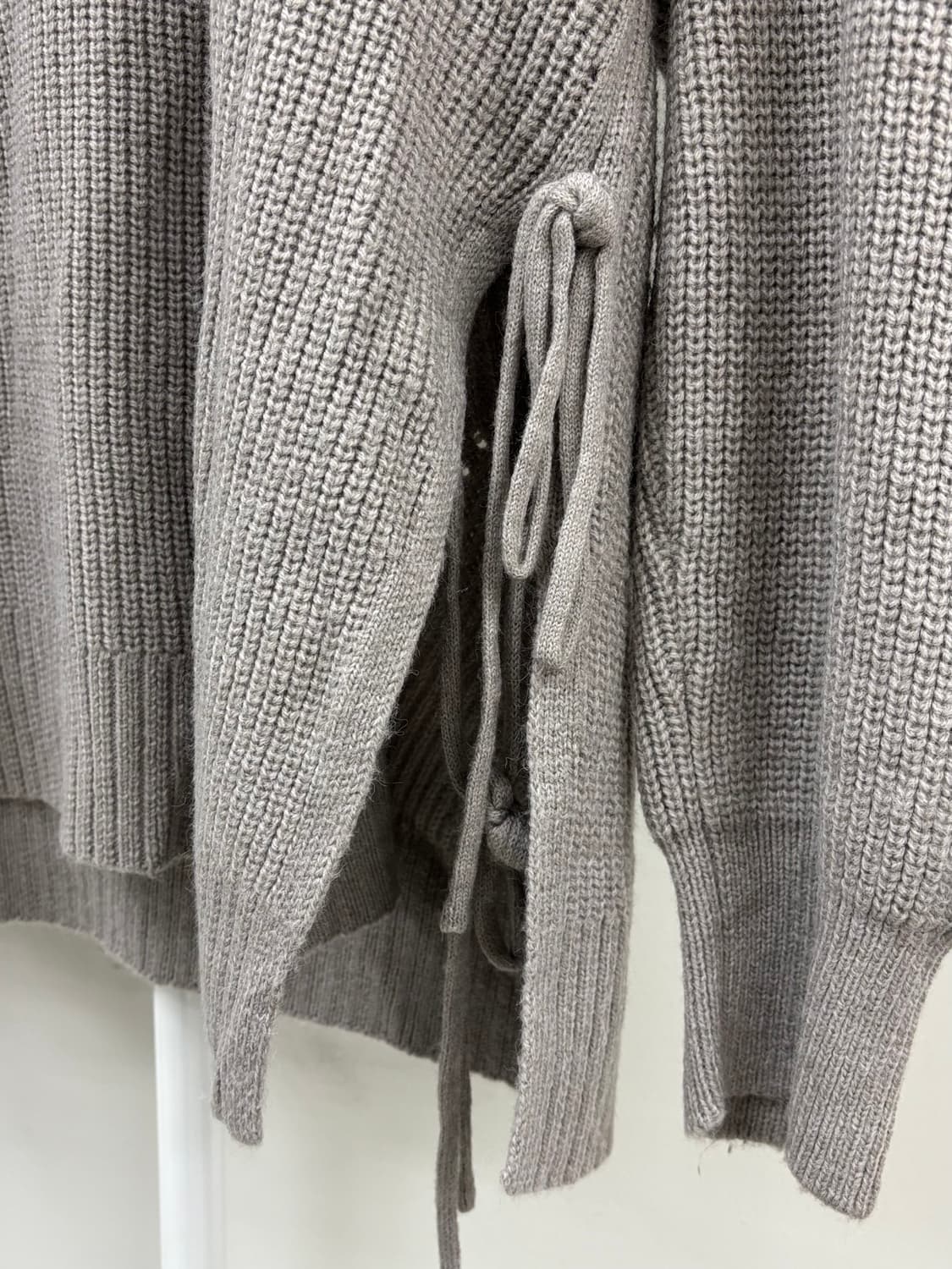 빈티지 그레이 니트 스웨터 상품이미지8