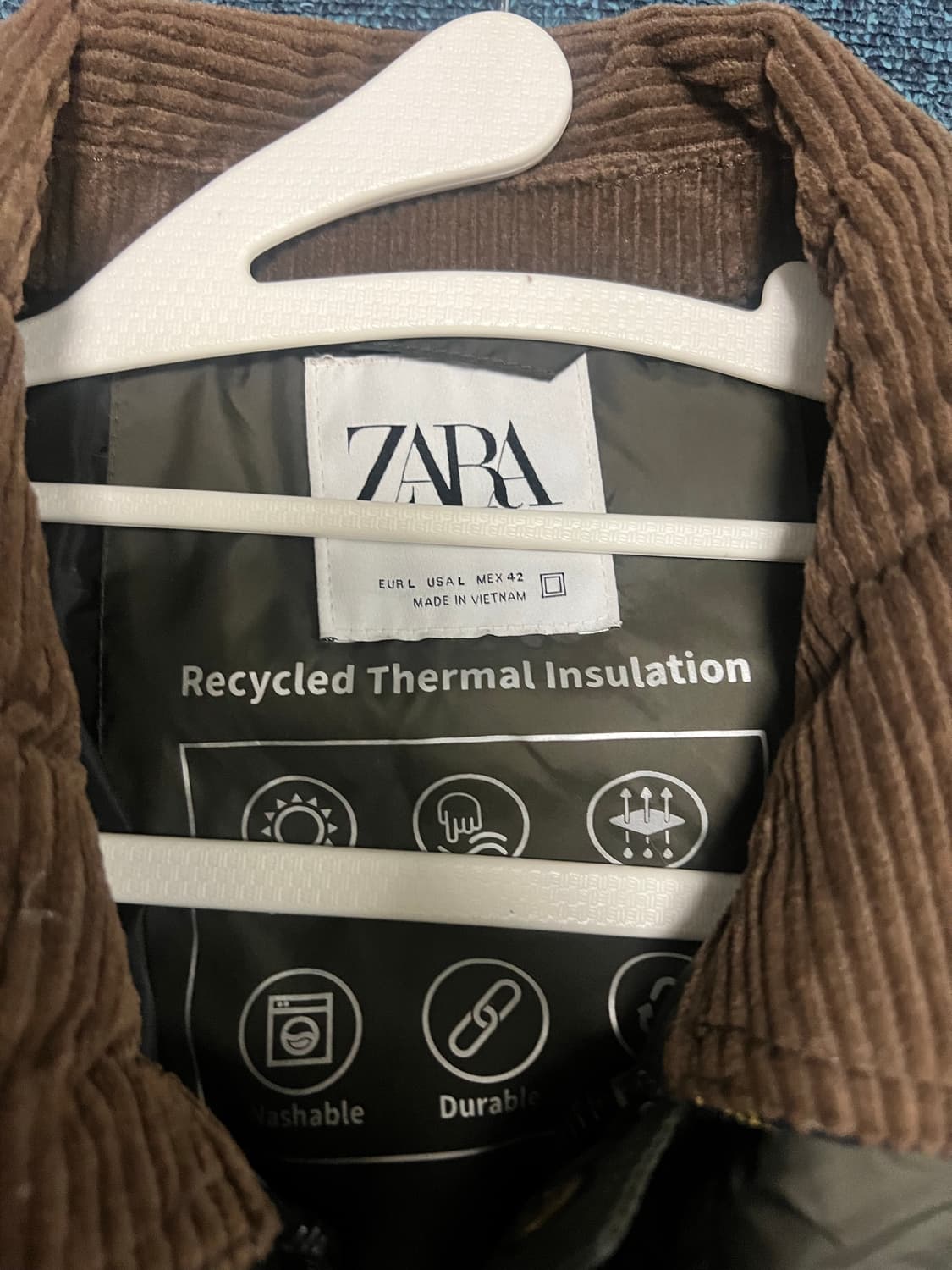 자라 퀼팅자켓 42사이즈 상품이미지2