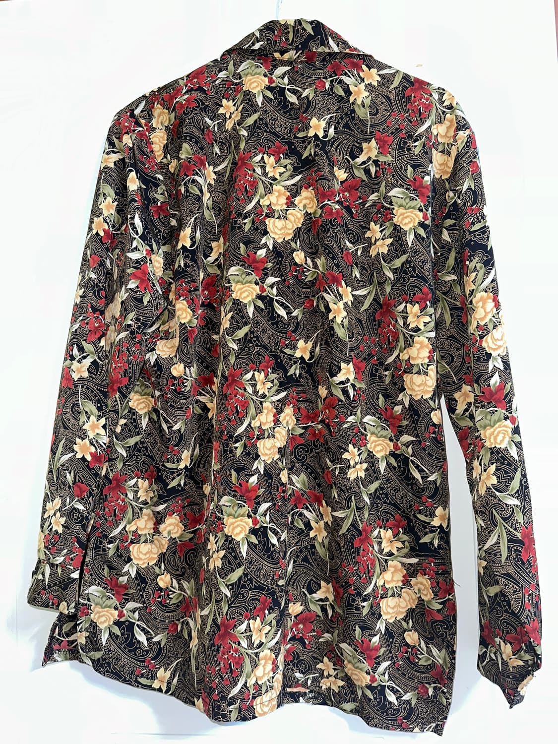 야쿠자 오리엔탈 빈티지 블라우스 상품이미지2