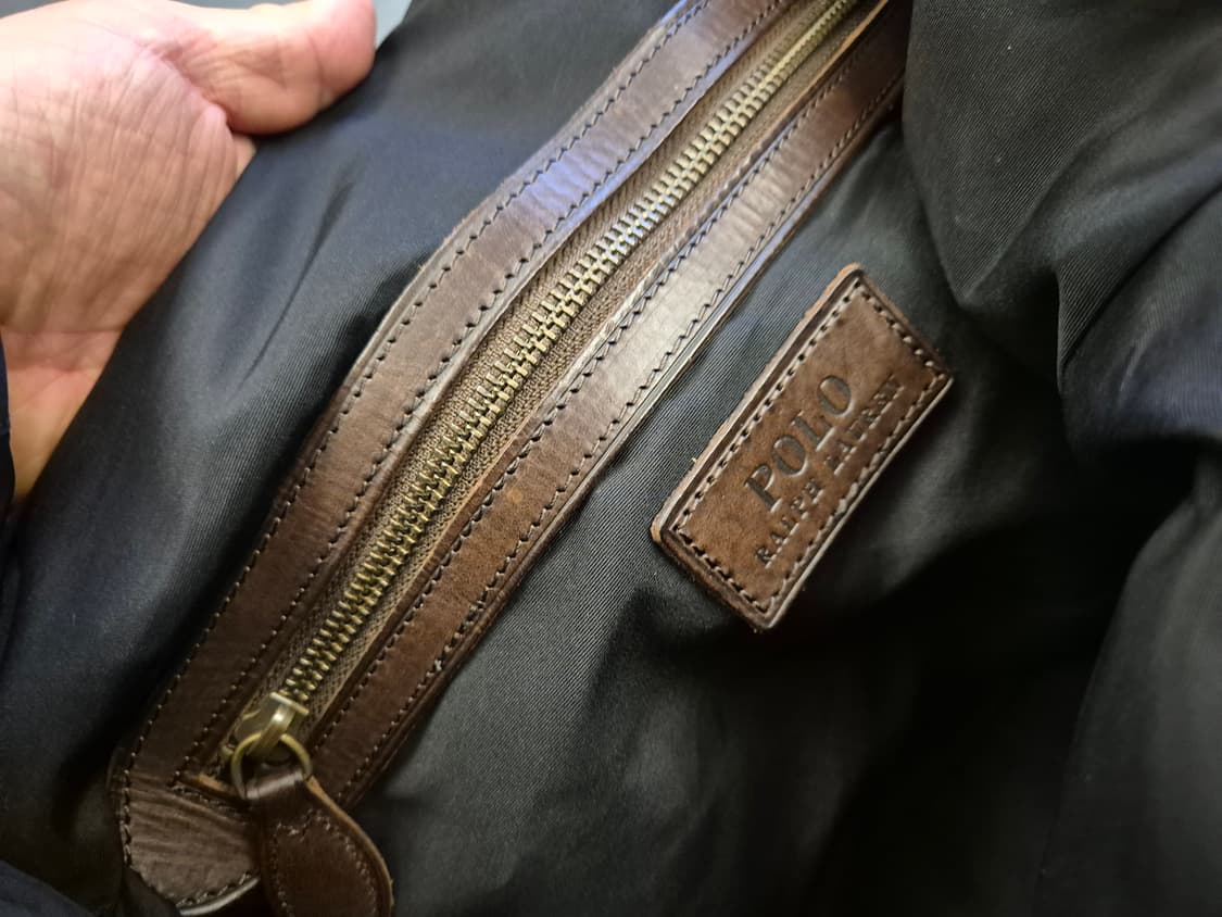 폴로랄프로렌 나일론 레더 2way 백 상품이미지8