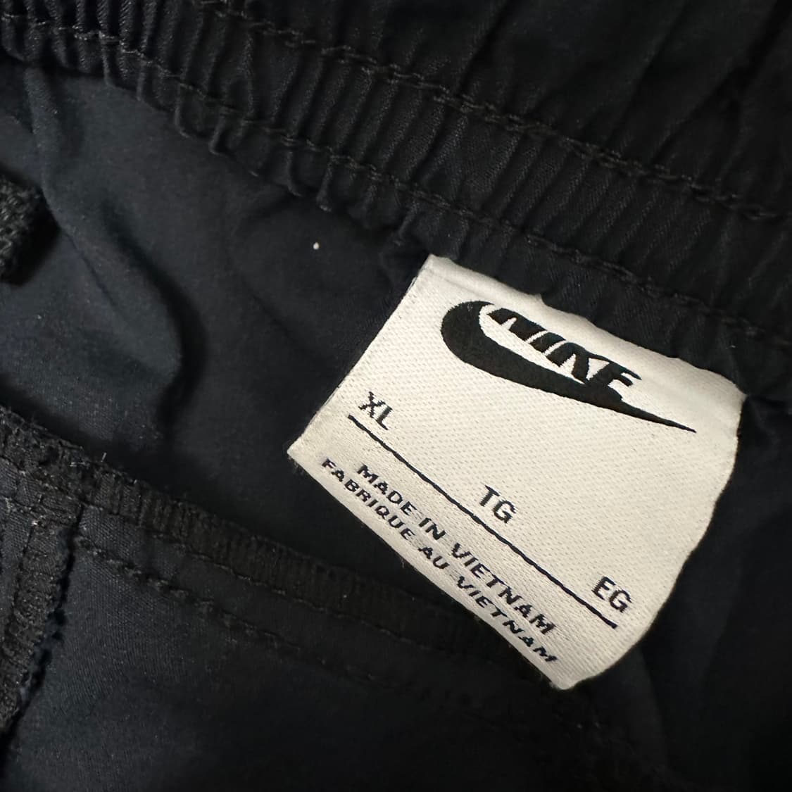 NIKE 나이키 나일론 바스락 운동복 추리닝 바지 블랙 XL 상품이미지7