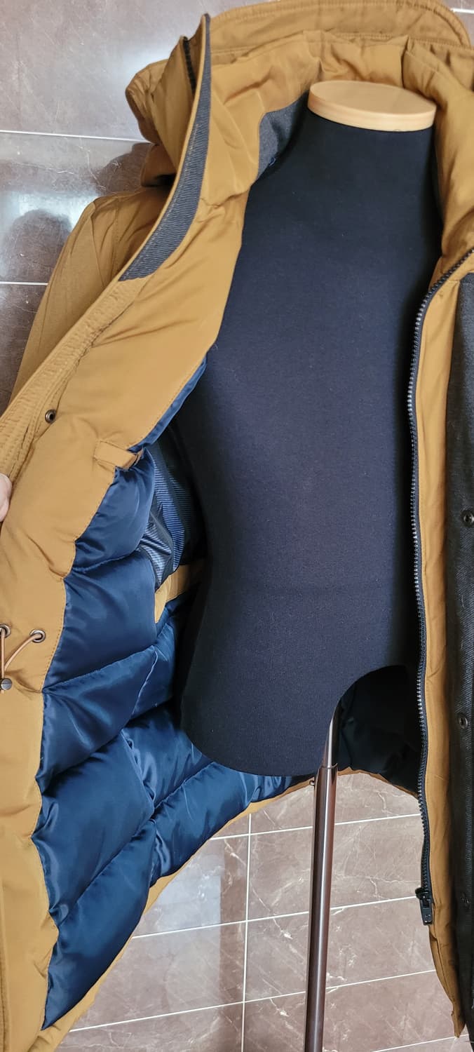 (남성95사이즈) 마인드브릿지 패딩 카멜(오리100) 상품이미지6