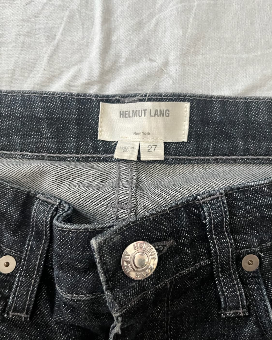 헬무트랭 슬림 스트레이트핏 데님 상품이미지6