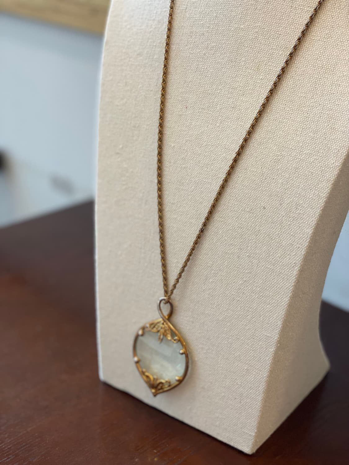 유럽 앤틱 골드프레임 빈티지 롱 목걸이 상품이미지5