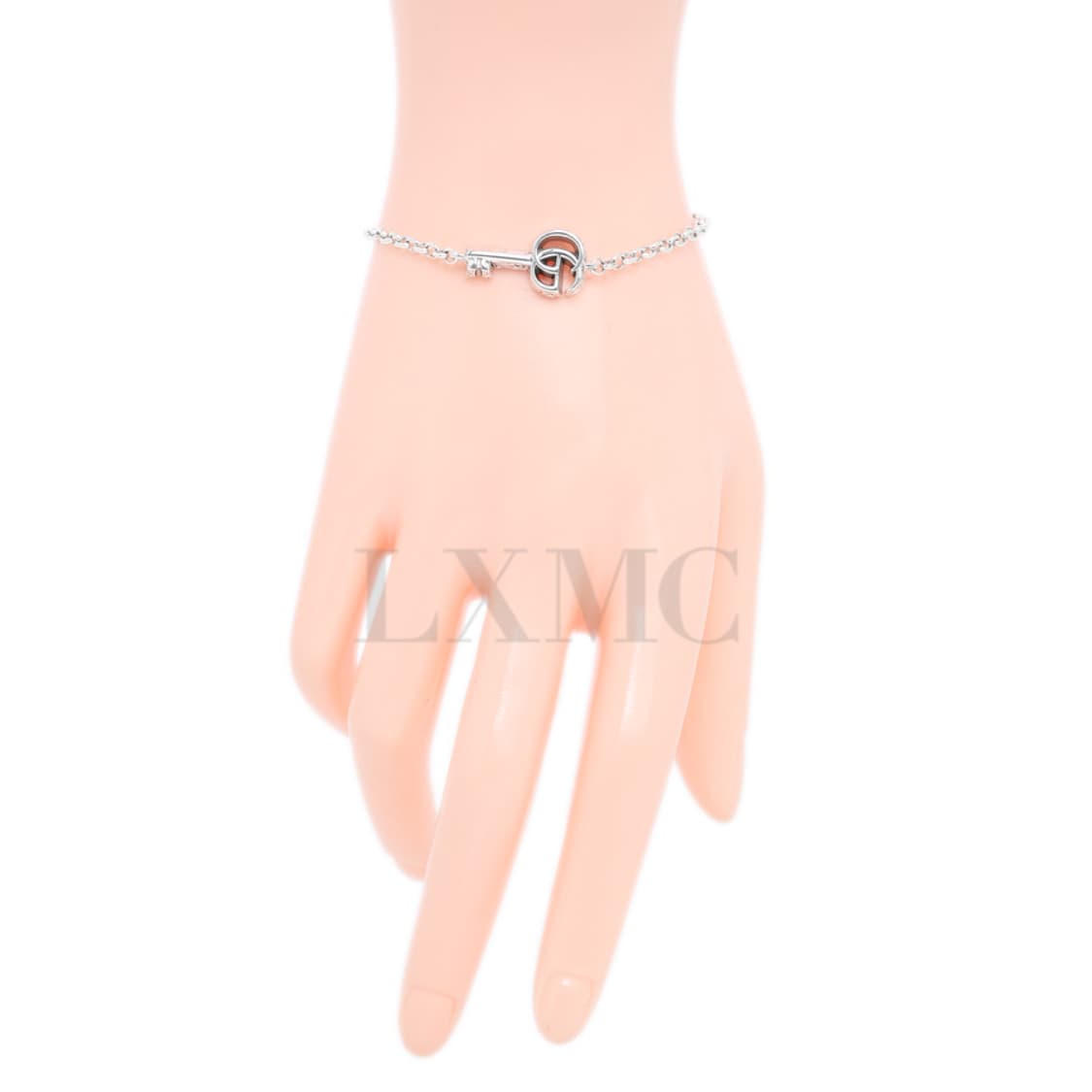 구찌 더블 G 키 팔찌 열쇠 실버 브레이슬릿 16호 632207 상품이미지9