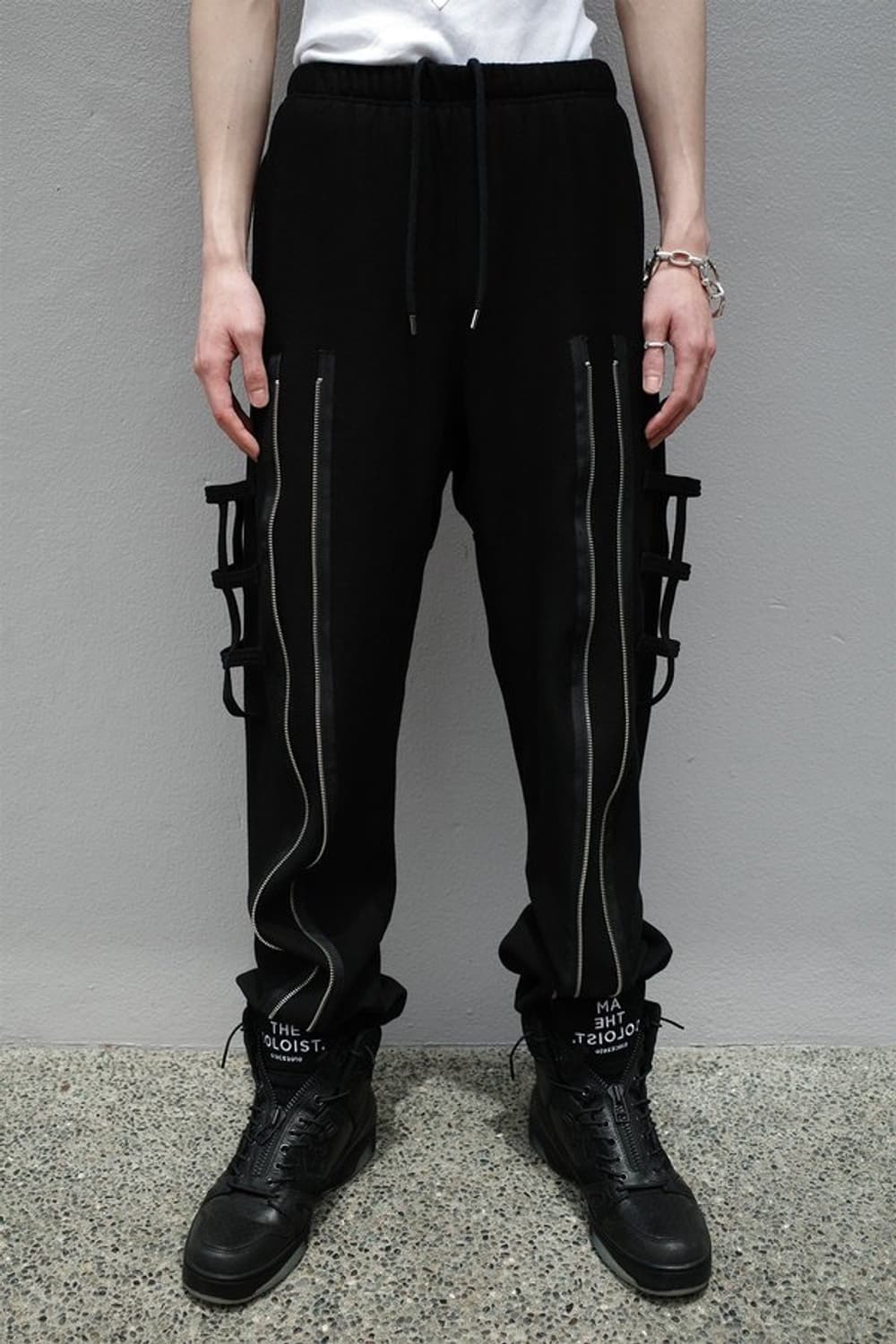 the soloist 더 솔로이스트 본디지 조거 스웻 팬츠 상품이미지8