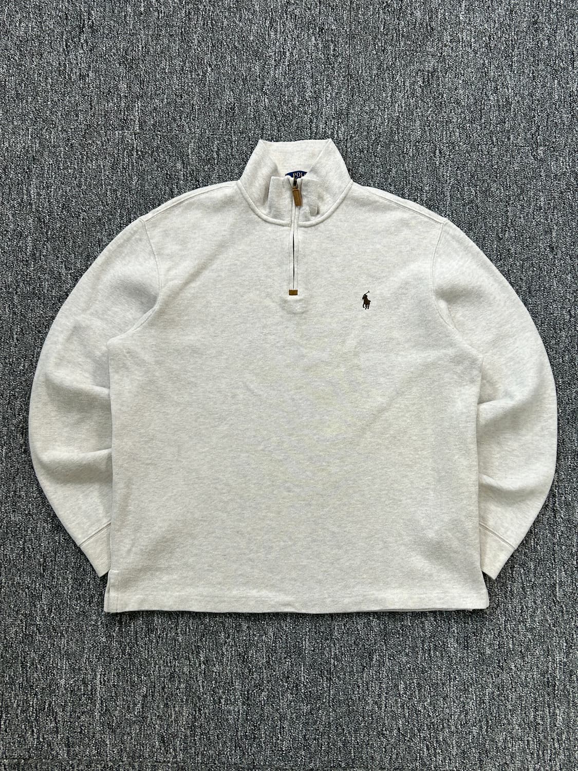 폴로 랄프로렌 오트밀 멀티포니 하프집업 L  상품이미지3