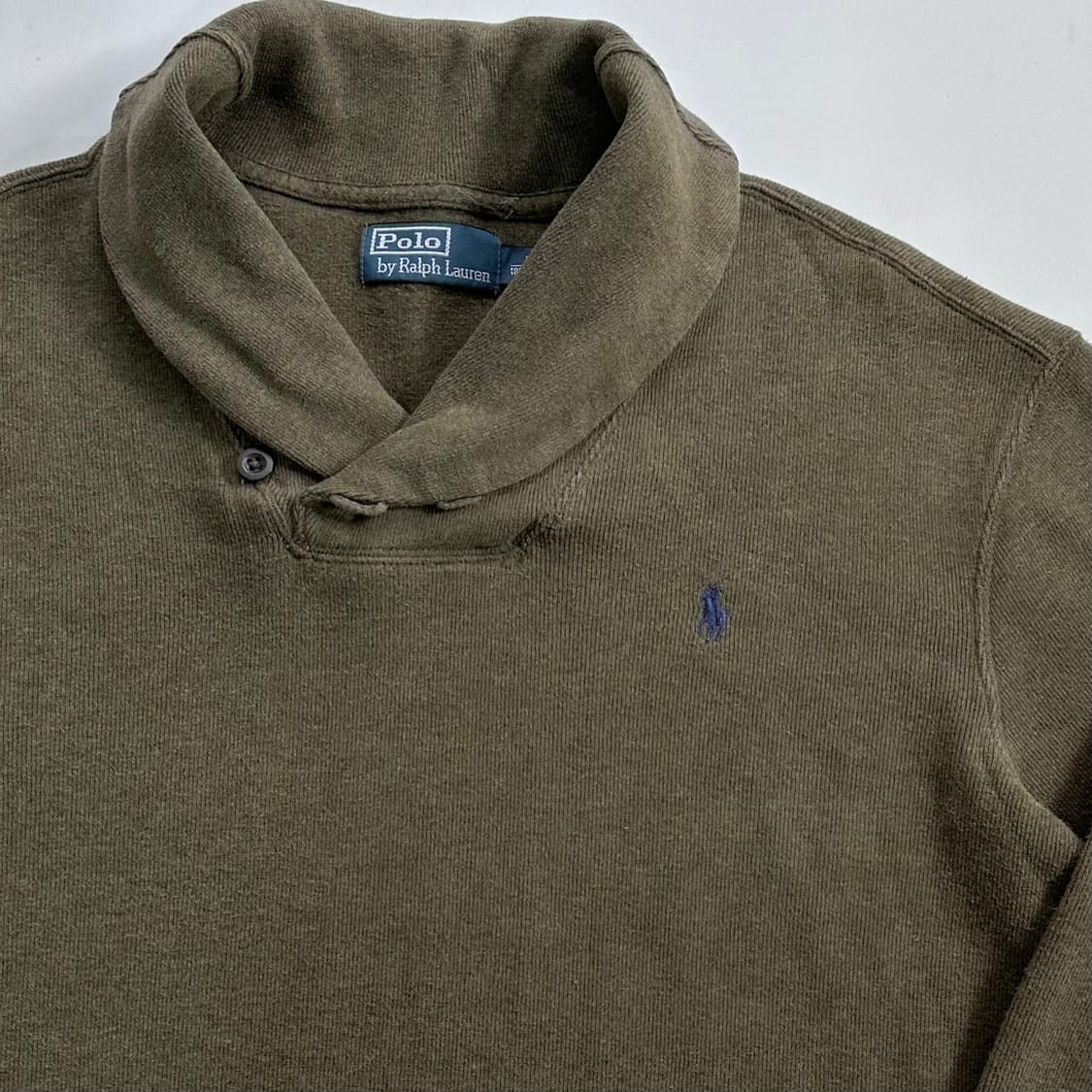 폴로 랄프로렌 카키 숄카라 맨투맨  상품이미지3