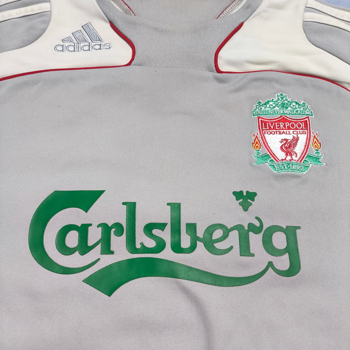 [95] 08-09 시즌 리버풀 아디다스 스웨트 탑 상품이미지3
