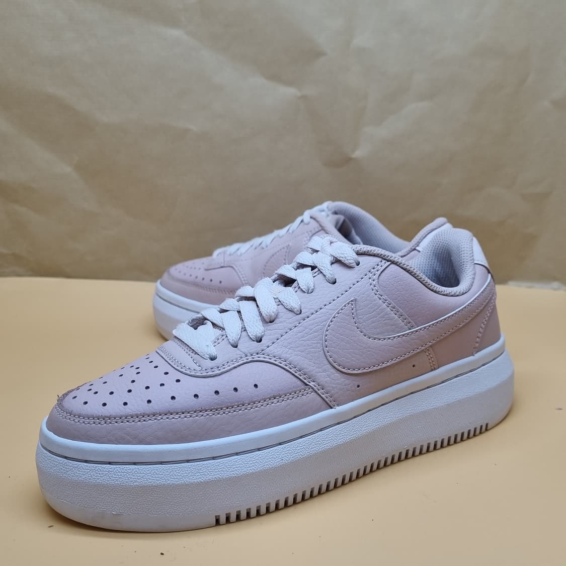 나이키 코트 비전 알타 핑크 레더 운동화245 상품이미지1