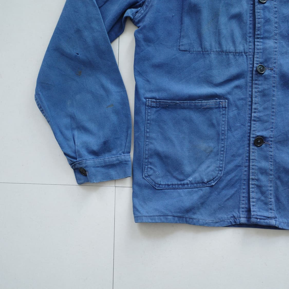 80s 빈티지 프렌치 초어 자켓 코튼 워크웨어 L 상품이미지4