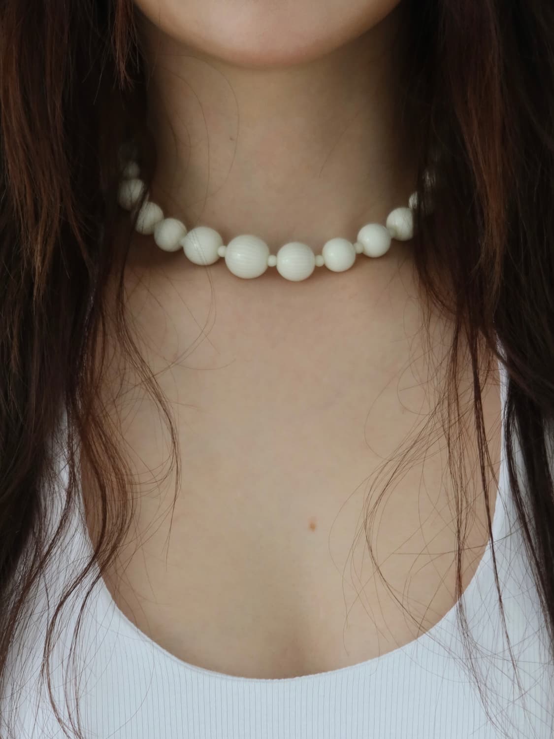 round beads necklace 상품이미지1