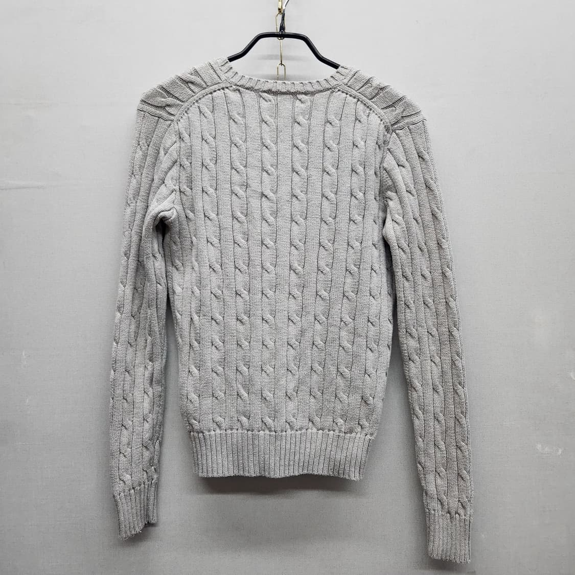 폴로랄프로렌 꽈배기 로고 코튼 니트 S(S) 상품이미지3