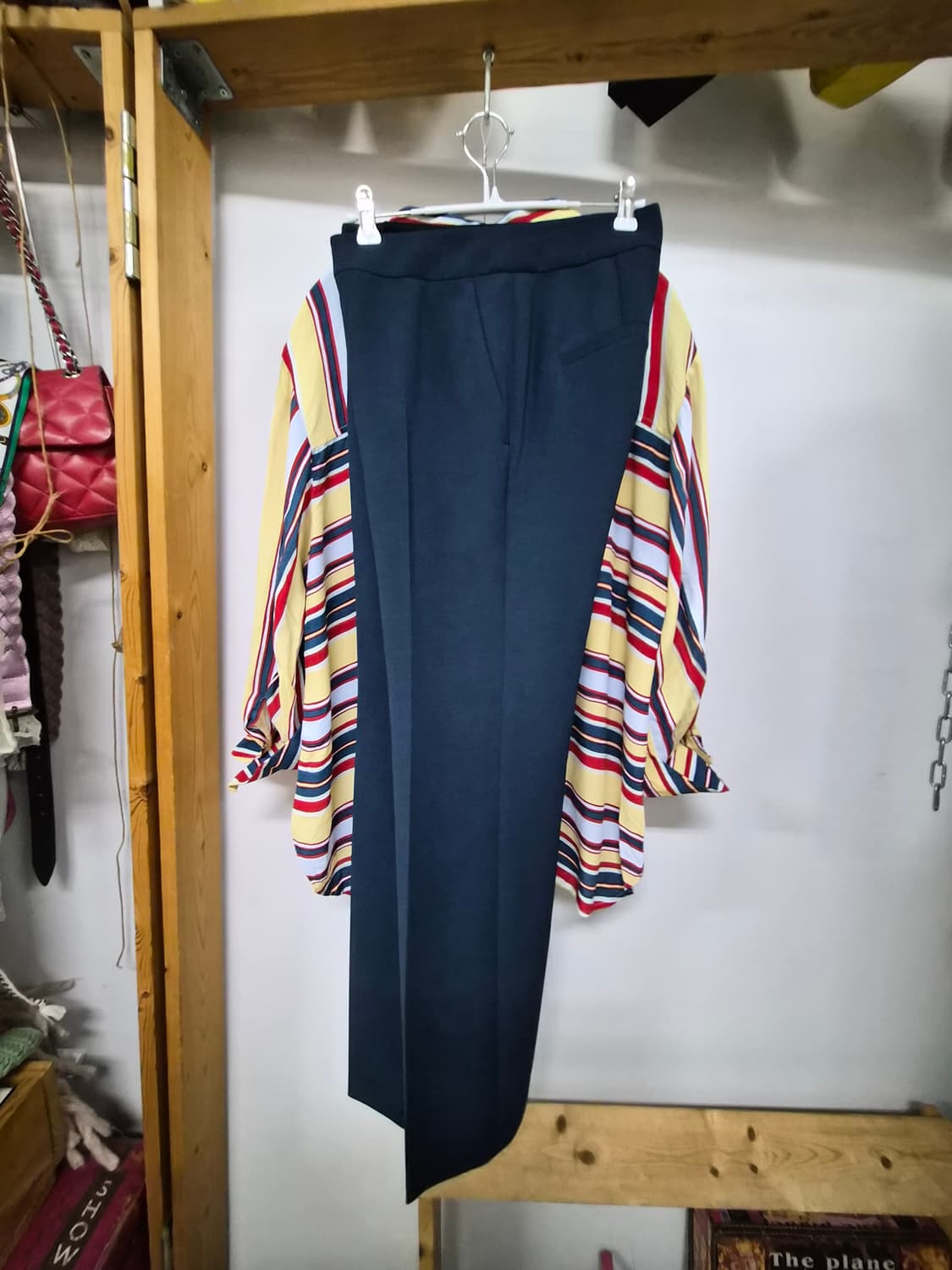 베네통 컬러셔츠. 잇미샤 스판팬츠 상품이미지8