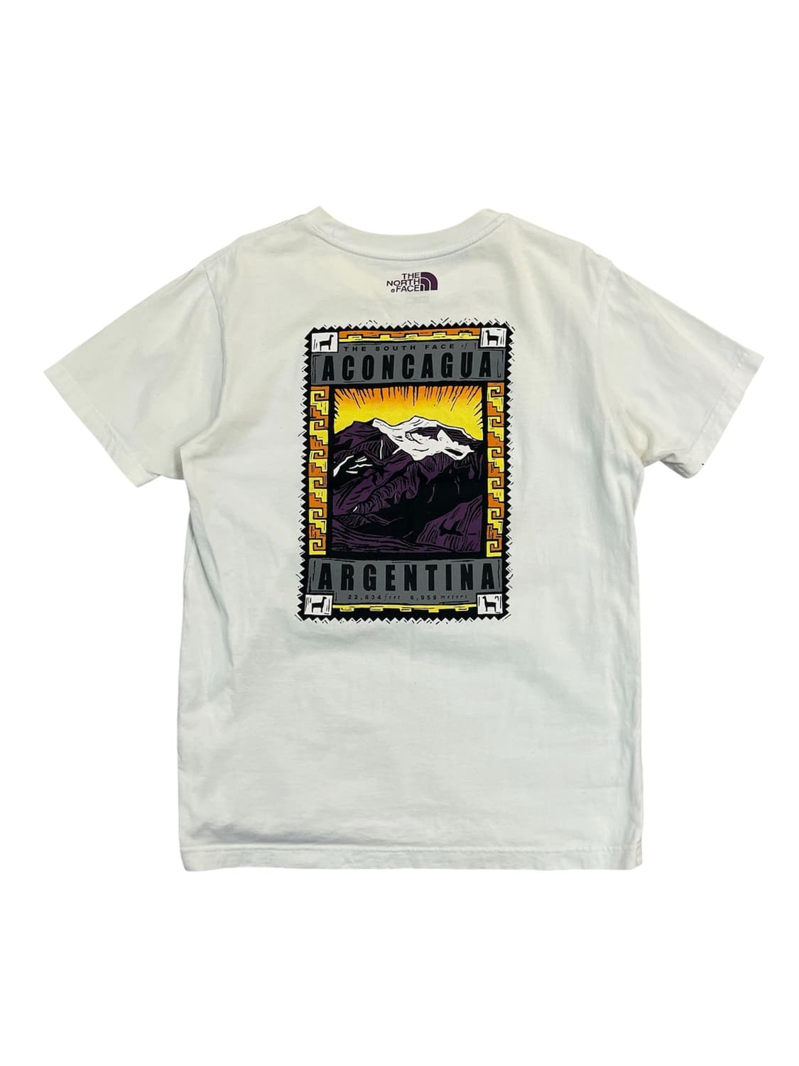 노스페이스 반팔티 화이트 S(90) #csz4121 상품이미지3