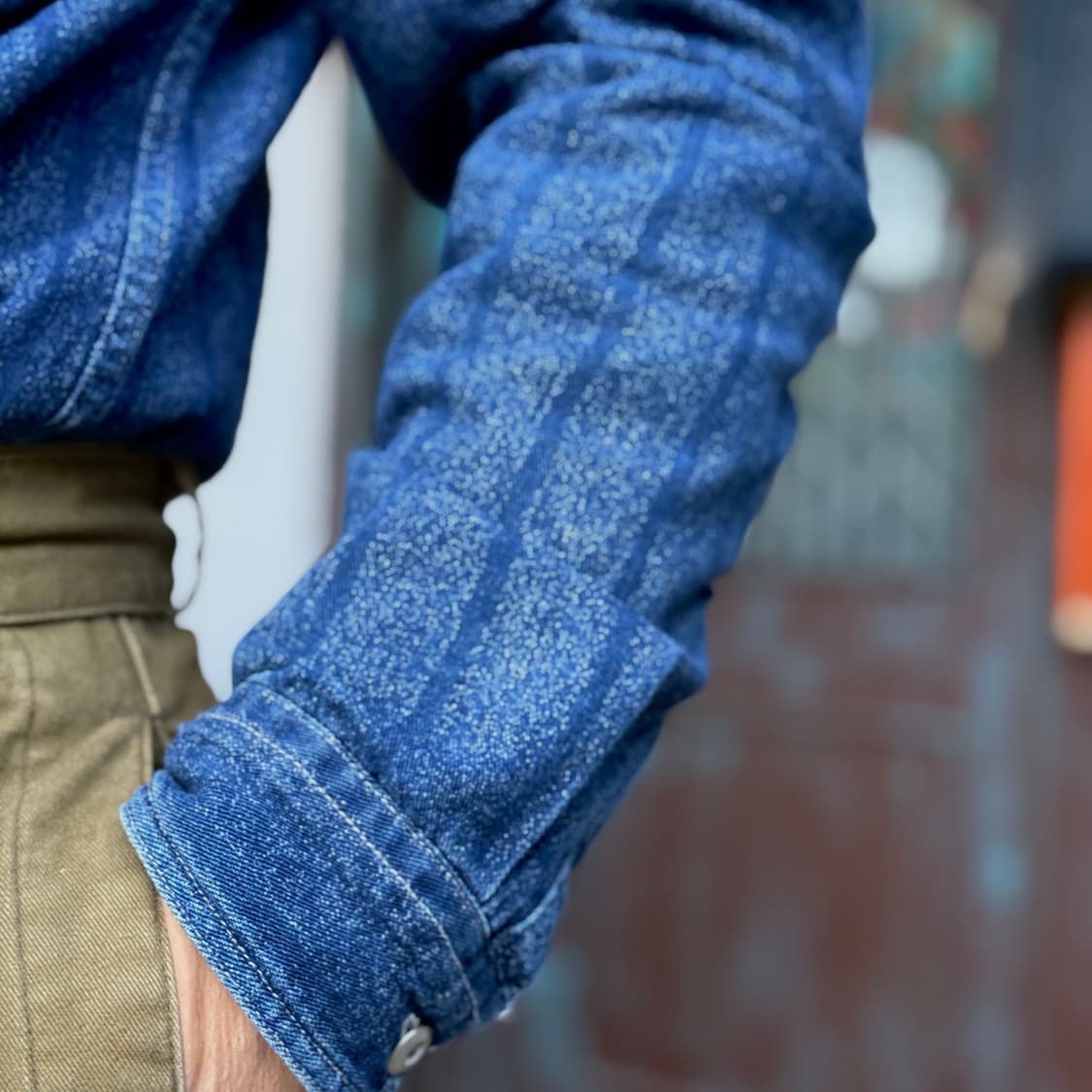 CPO Provisions 데님 워크 셔츠 M 상품이미지10