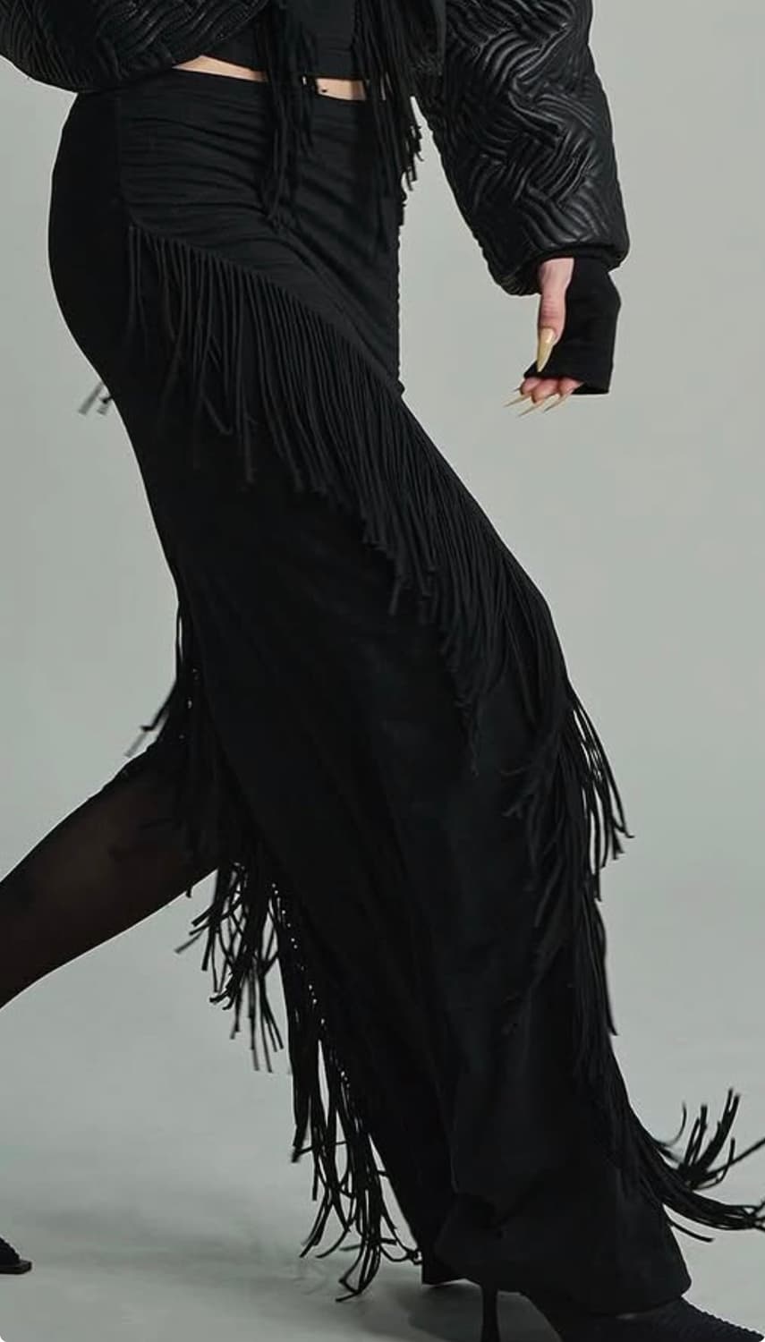 kimyo 스커트 (블랙) 상품이미지2