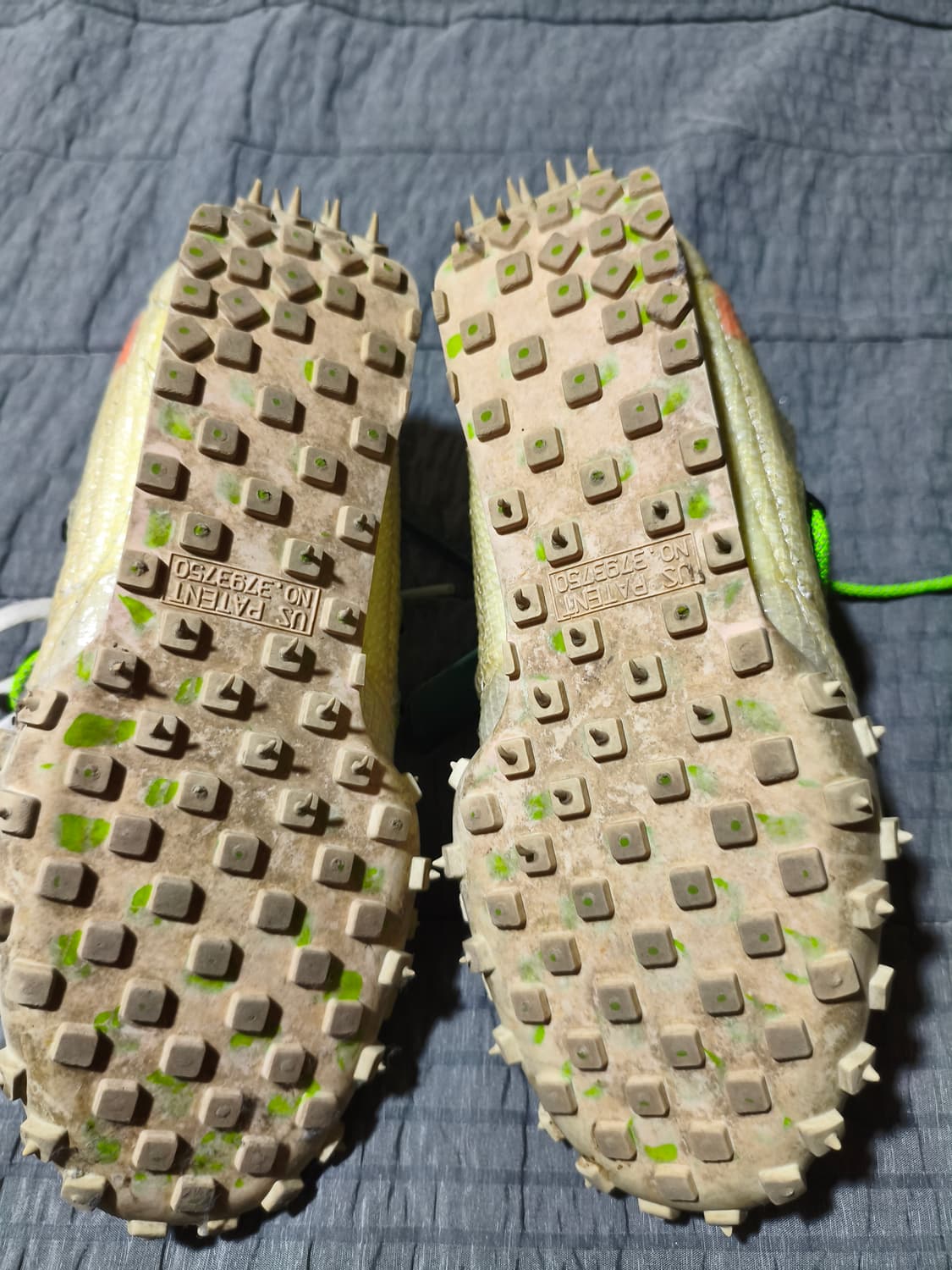 오프화이트 나이키 와플 레이스 230mm 운동화 여성 스트릿 힙합 상품이미지4