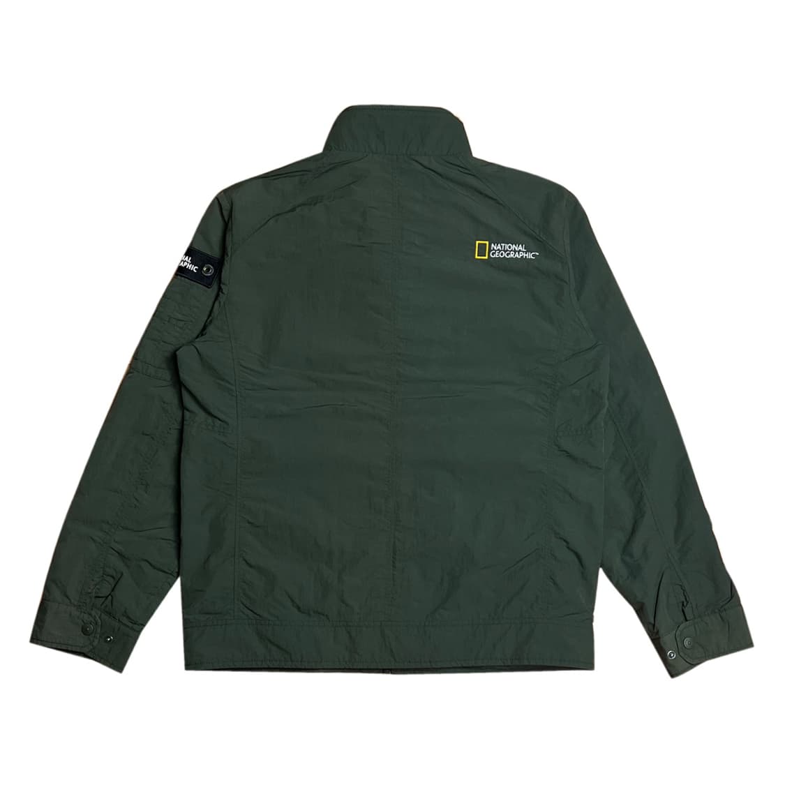 내셔널지오그래픽 와펜 홑겹 카키 블루종 자켓 L 상품이미지2