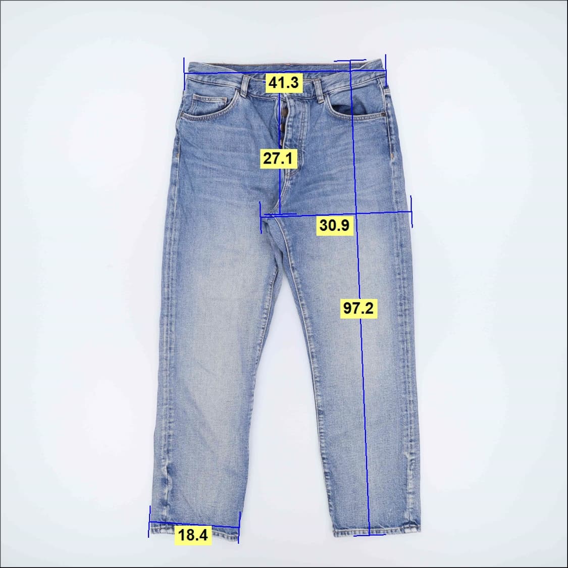 40 마시모두띠 와이드 데님팬츠 0324H1 상품이미지9