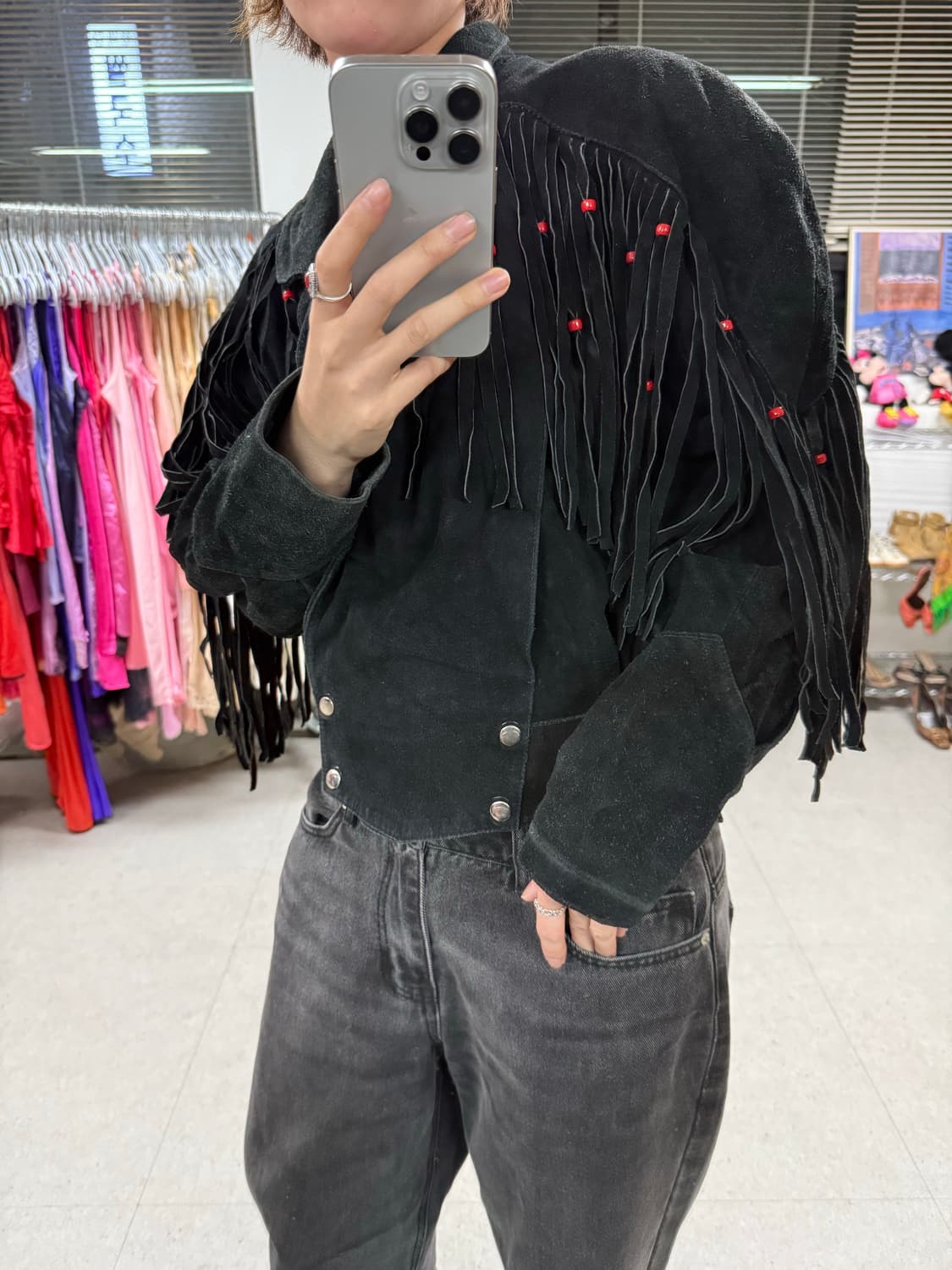 India fringe jacket 프린지자켓 상품이미지5